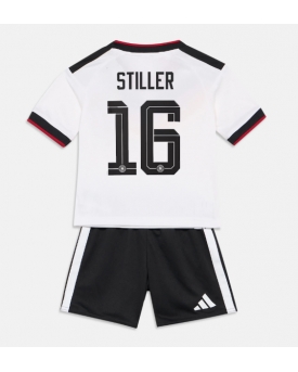 Billige Fotballdrakt Tyskland Angelo Stiller #16 Replika Hjemmedraktsett Barn VM 2026 Kortermet (med bukser)